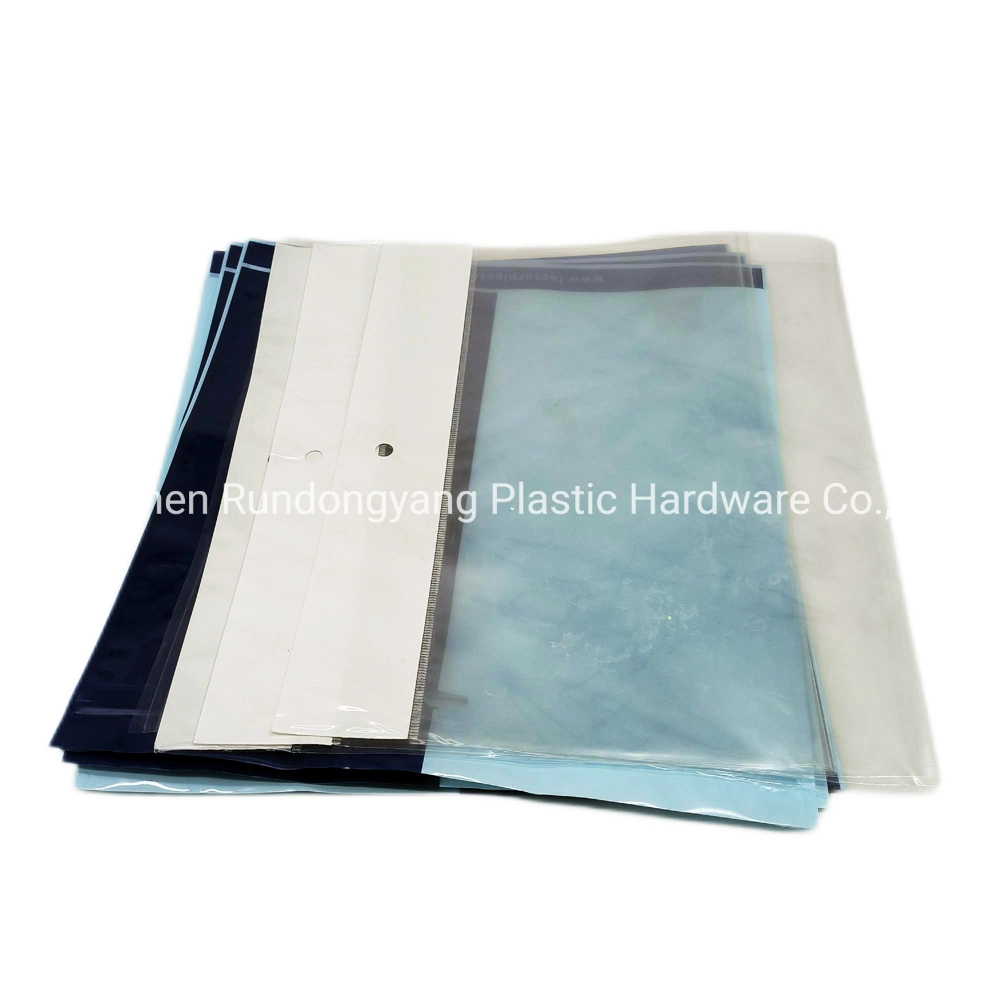Custom Cellophane Polybag Packaging Clear Plastic OPP Poly Bag with Suffocation Warning Bags