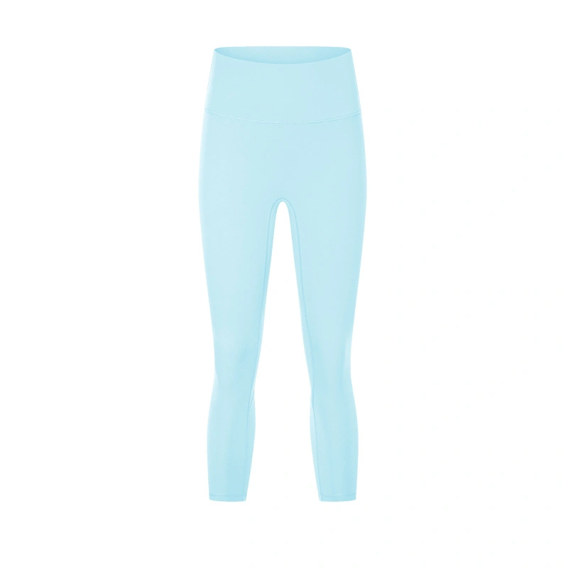 Pantalon de yoga de sport pour femmes, taille haute, sans gêne, qui soulève les hanches, ajusté, mince, sans gêne, pour la salle de sport, le yoga et les activités sportives.