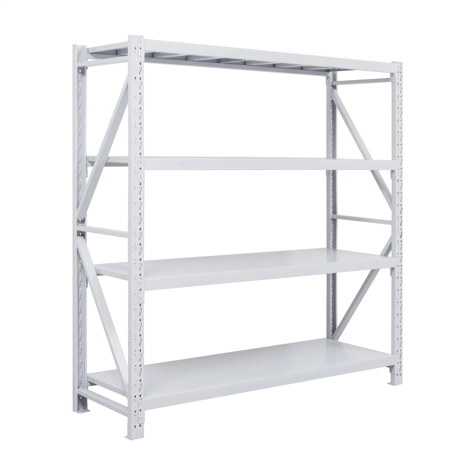 Warehouse Storage Iron Shelving Garage Kitchen Bulk Storage Metal Rack