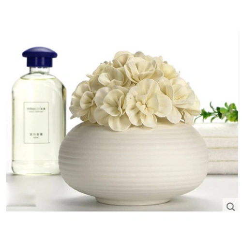 Beautiful 300ml Ceramic Vase with Sola Flower for Reed Diffuser Gift Sets