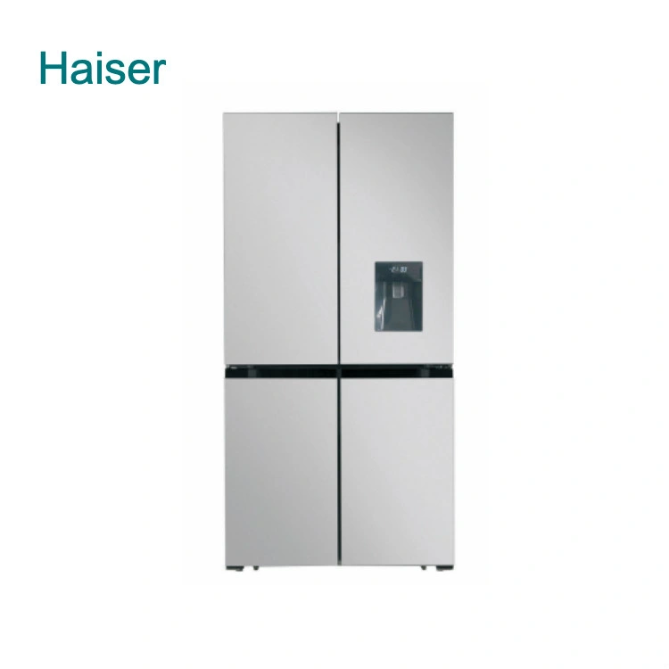 1.8m High Side by Side 4 Door Smart Refrigerator with Leg Digital Display with OEM Service