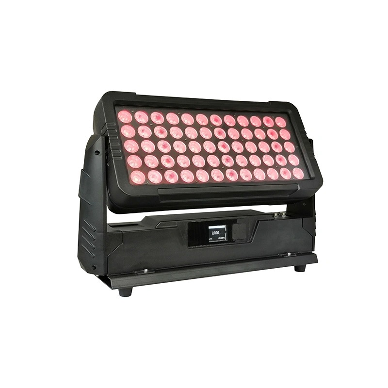 60X10W 4in1 RGBW IP65 LED City Color DJ خفيف الوزن ومقاوم للماء إضاءة المرحلة