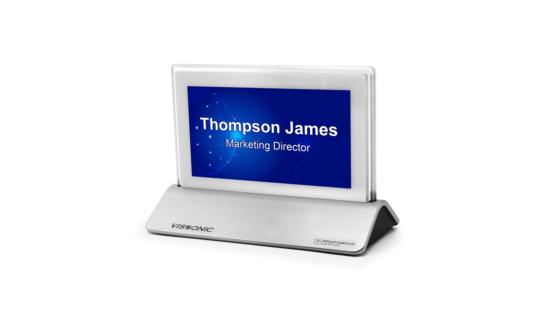 7" Electronic Nameplate with 1024X600 Screen Nameplate Conference System