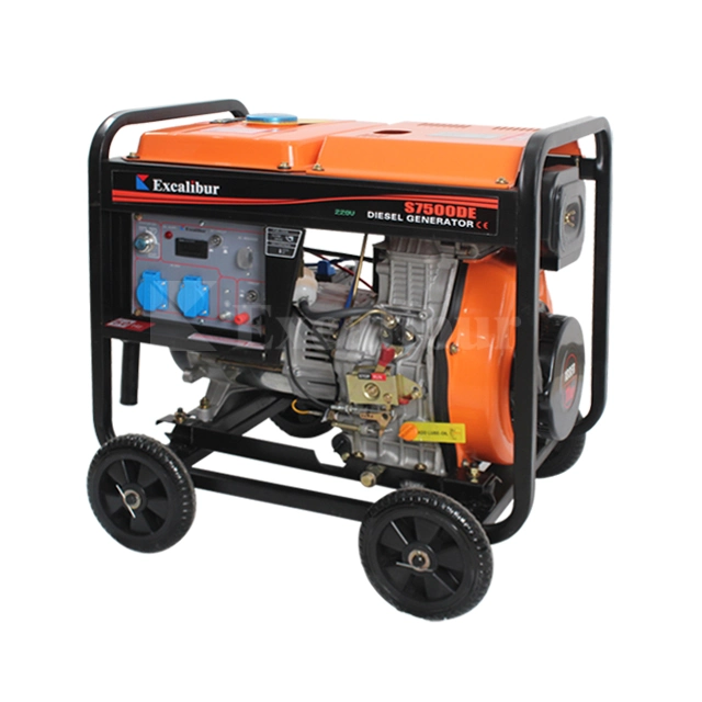 Small Portable 2kw 3kw Open Type Diesel Generator with Optional Parts