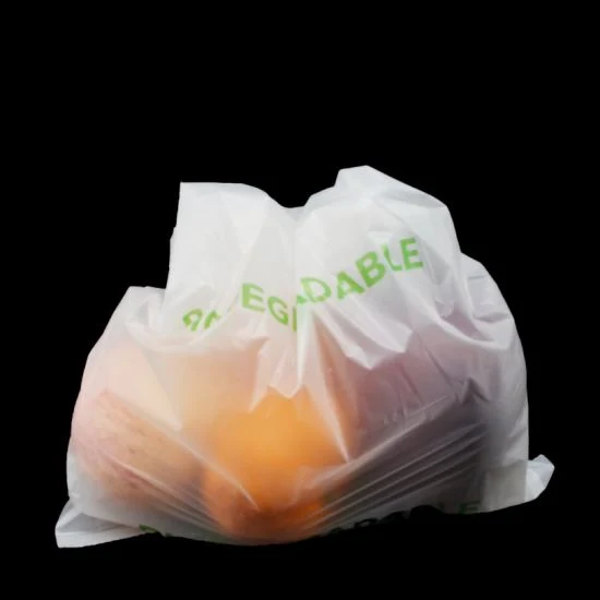 Biodegradable nevera mantener sellada de hortalizas frescas frutas de plástico de los alimentos de la bolsa de paquete de almacenamiento en congelador.