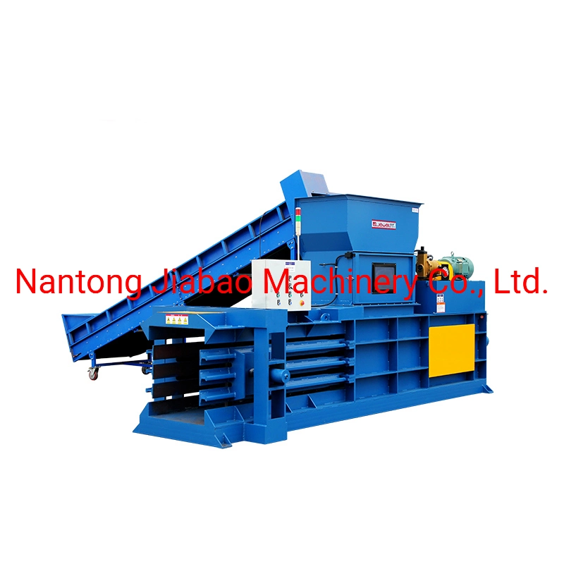 Factory Supply Hydraulic Horizontal Cardboard / Occ / Plastic / Agricultural Semi-Automatic Compress Baler Machine with CE Certificate