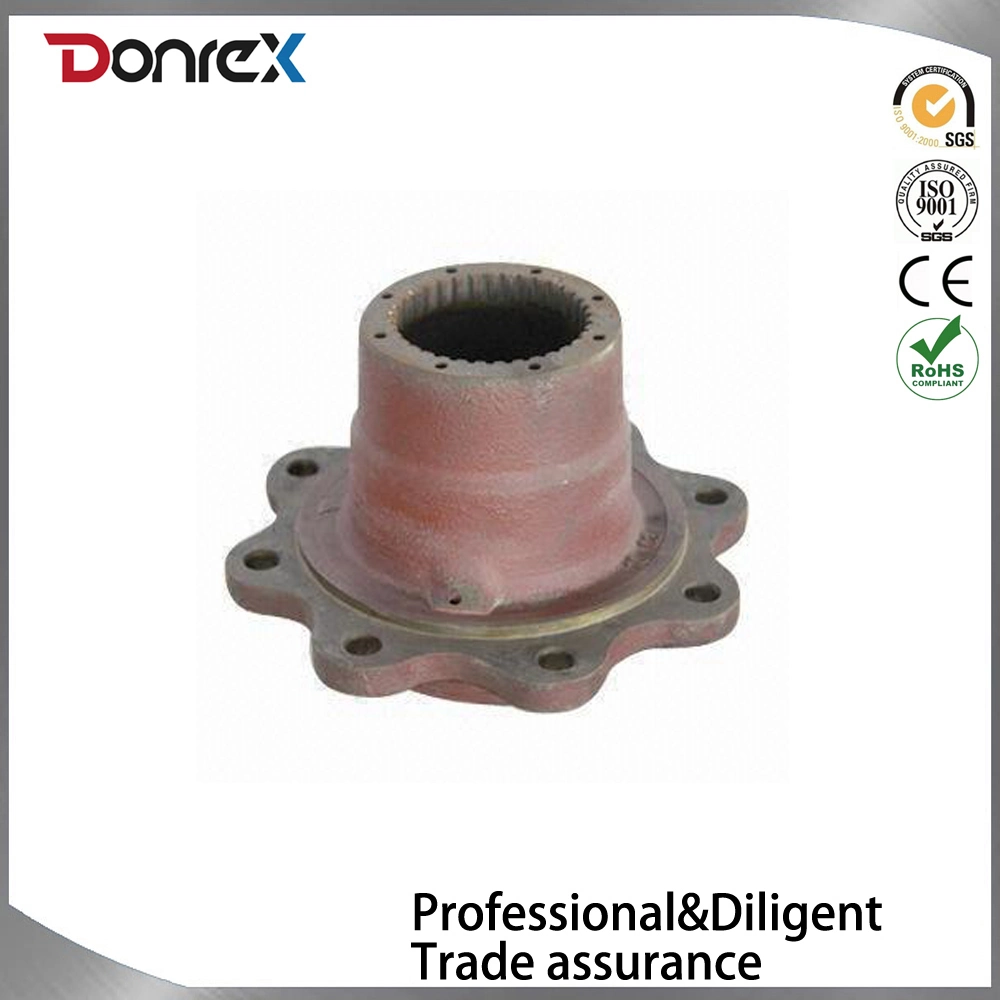 Wheel Axle Hub of Auto Parts, Used in Hsg Drive Axle, Comes in Gray Iron and Ductile Iron Sand Casting