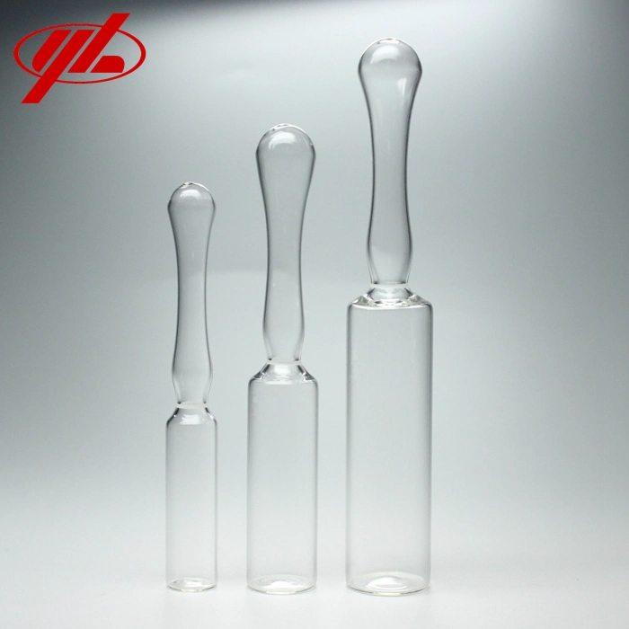 1ml 2ml 3ml 5ml 10ml 20ml Ampoule en verre borosilicaté neutre pour injection pharmaceutique.