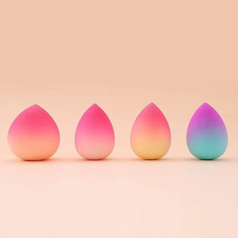 Wet and Dry Dual-Use Soft Gradient Peach Makeup Egg