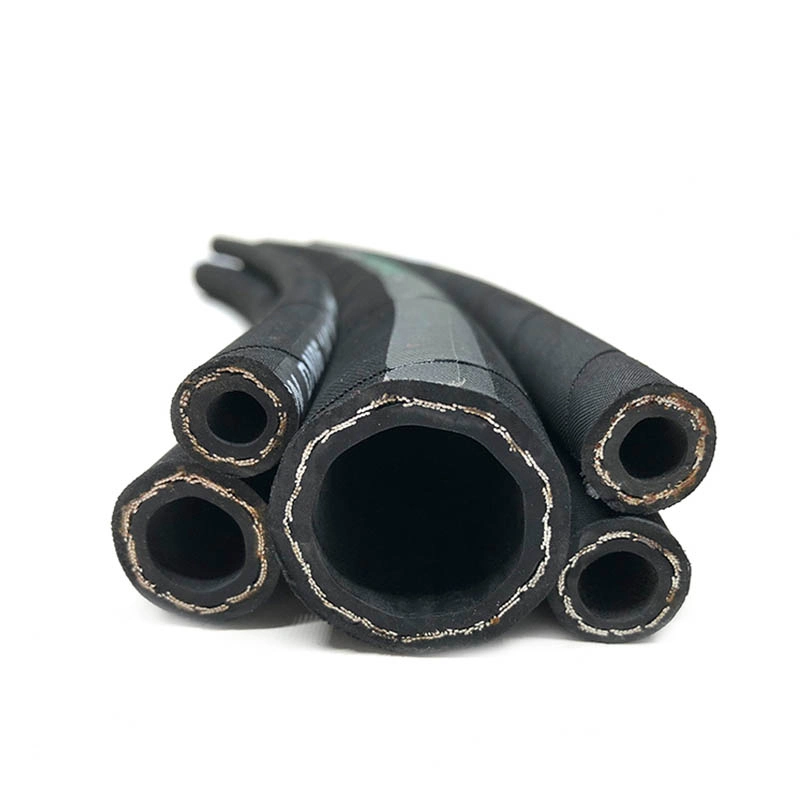 Hydraulic Rubber Hose DIN En 853 1sn/2sn Industrial Rubber Hose Pipe Smooth and Wrapped Cover