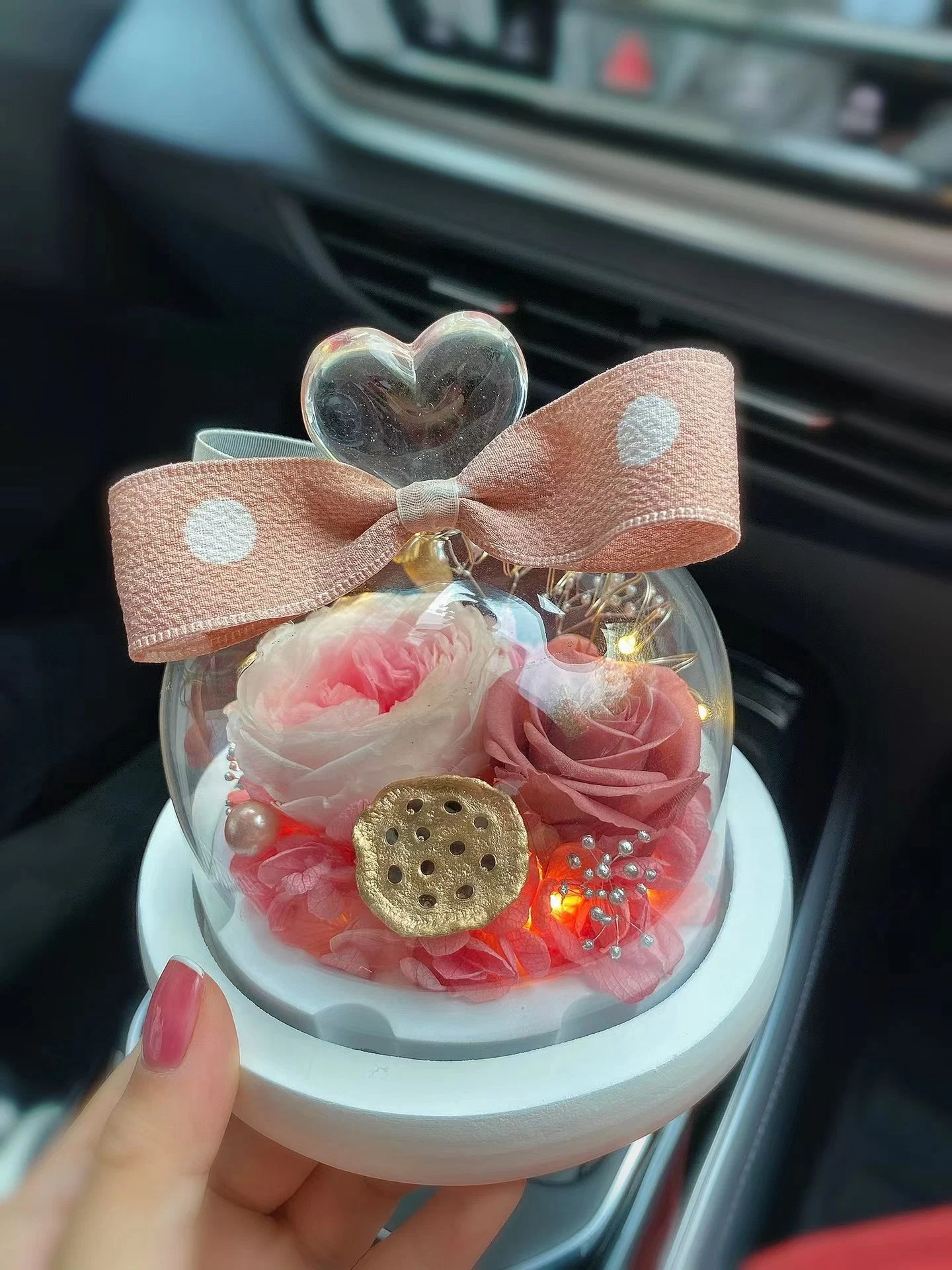 Valentine's Day Present Gift Stabilized Preserved Flower