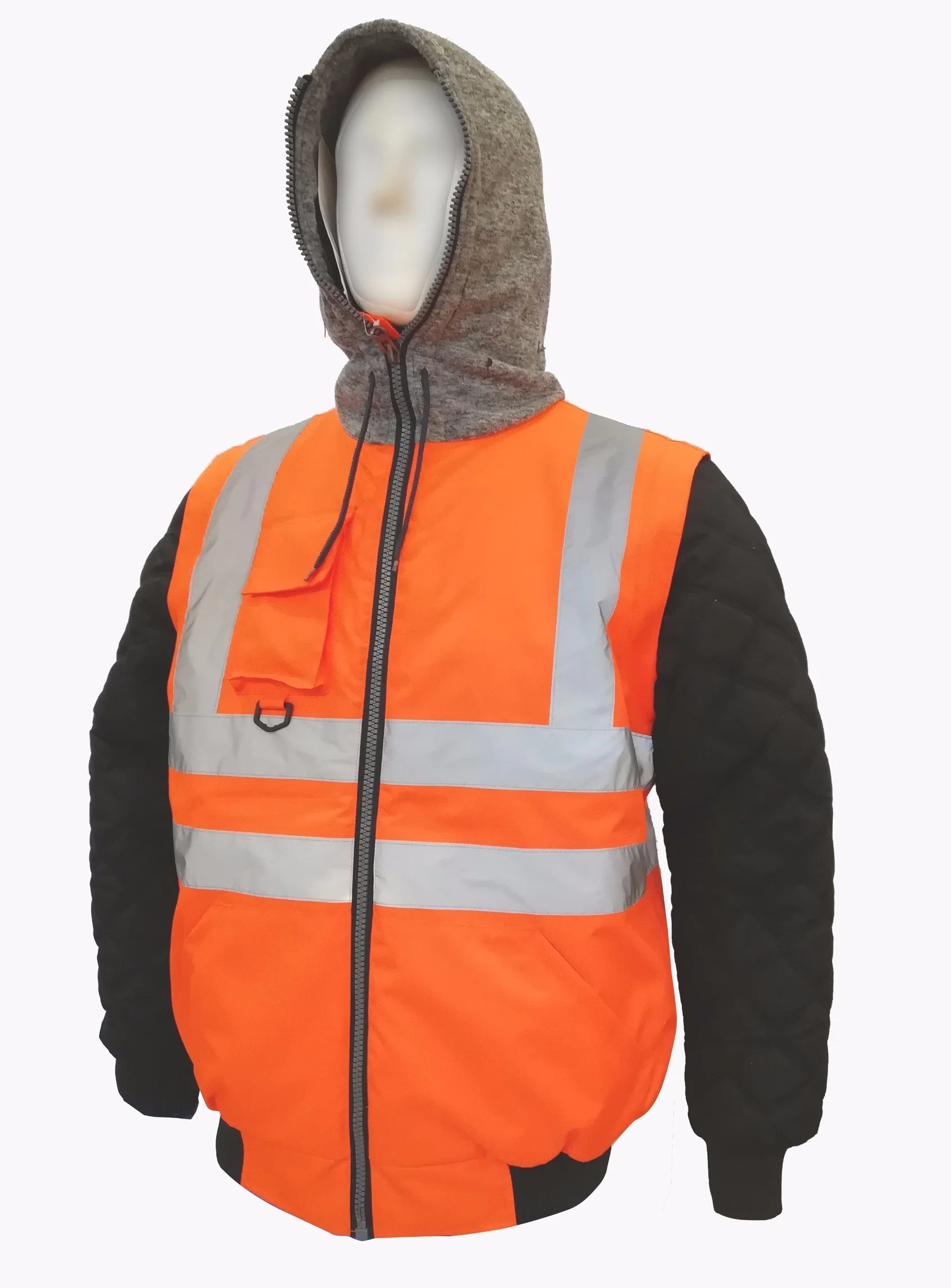En471 Reflective Hoody Outdoor Safety Protective Clothing for Men