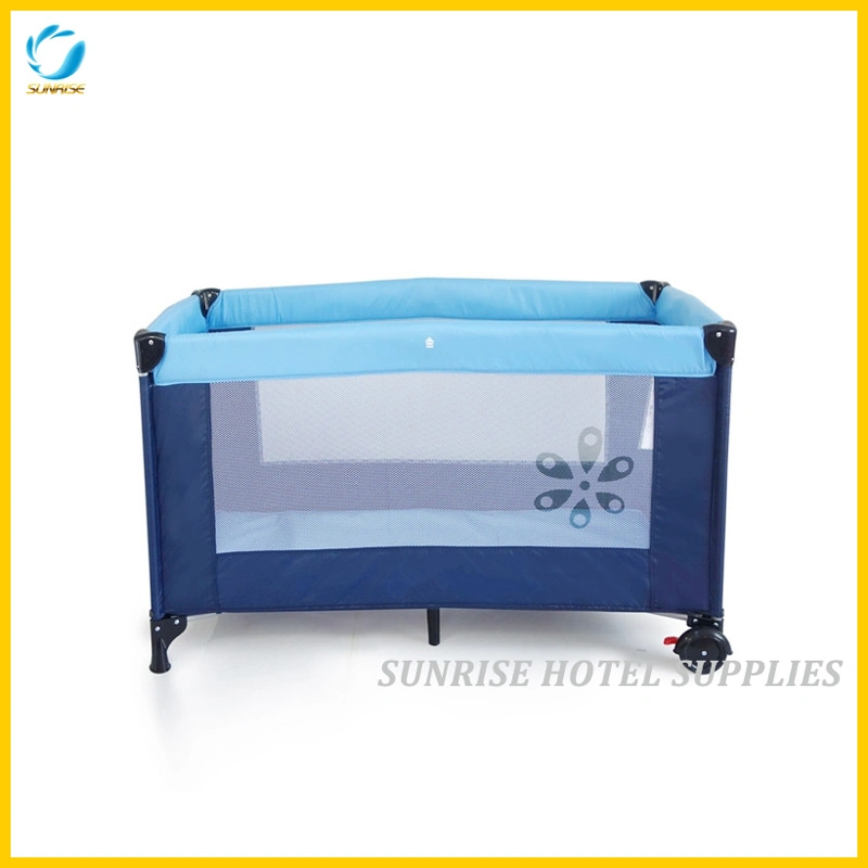 Safety Foldable Baby Cot Baby Crib for Hotel