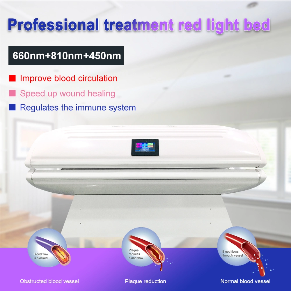 Red Light Therapy Wound Recovery Skin Beauty Bed