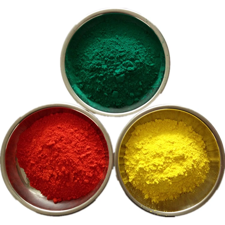 High Quality Iron Oxide Red Colored Pigments Colorant Ferric Powder