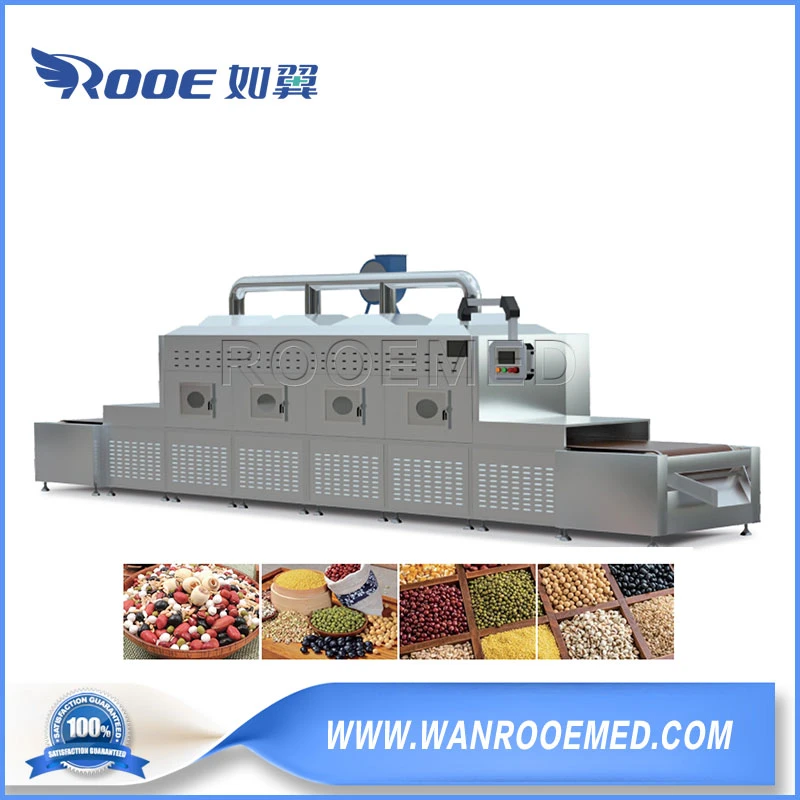 Dzgw Food Factory Drying Ripening Sterilization Microwave Machine for Cereals Grain Crops Beans Nut