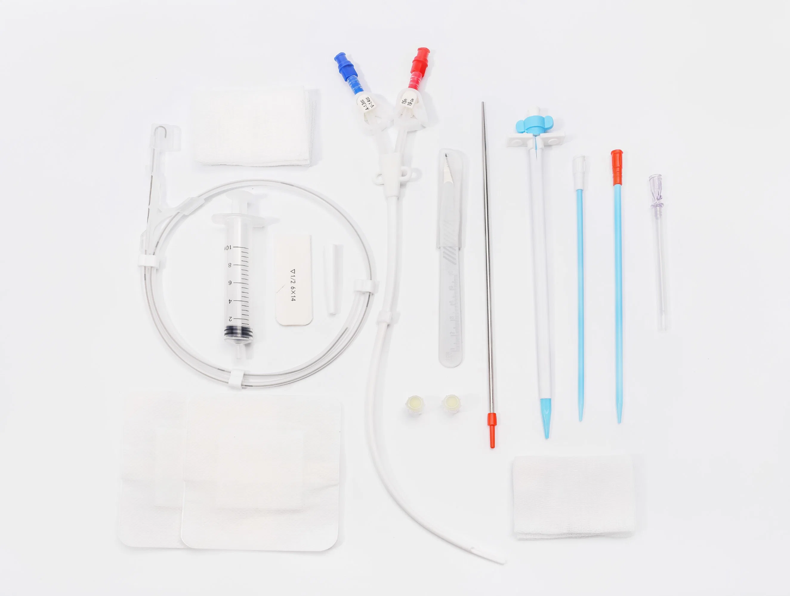 Blood Purification Hemodialysis Catheter Long Term Haemodialysis Catheter and Accessories