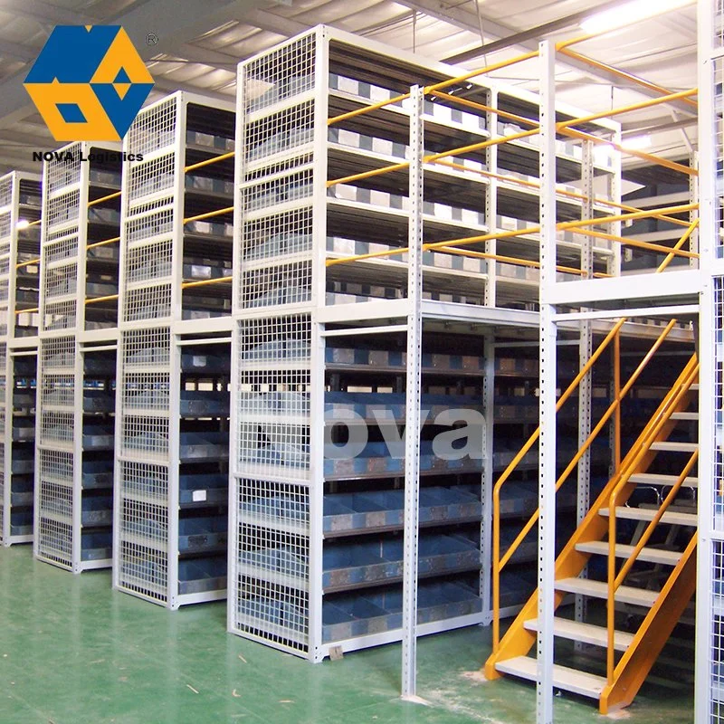 Warehouse Heavy Duty Longspan / Platform Metal Shelf Steel Storage Pallet Racking