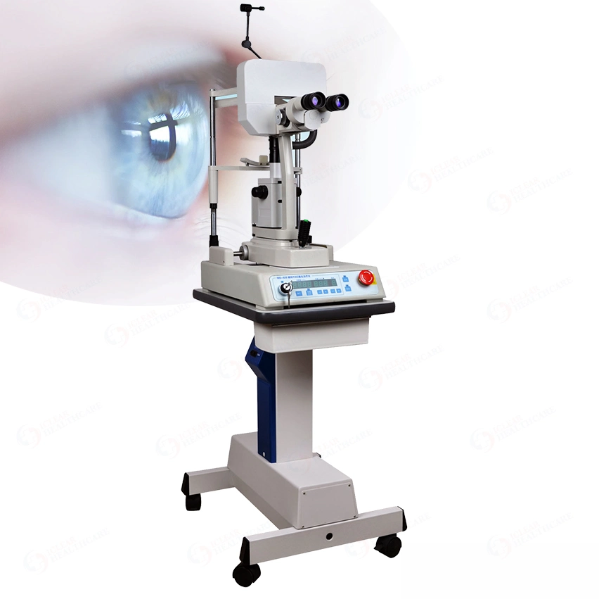 Tratamento oftalmológico com olhos laser 1064 nm ND: Laser YAG e fotocoagulador a laser