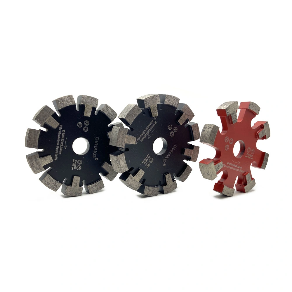 125mm 17mm Hard Concrete Granite Floor Tuck Point Diamond Saw Blades for Underfloor Heating Milling Machine