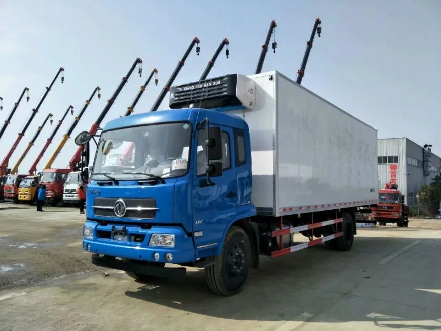 Customized 6.8m Frezzer Cargo Van of 12ton Refrigerator Truck