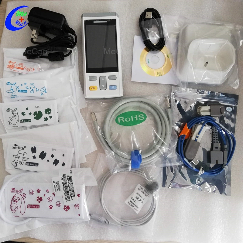 Equipamento animal Veterinary Handheld vital Sign Monitor Veterinary SpO2 Monitor