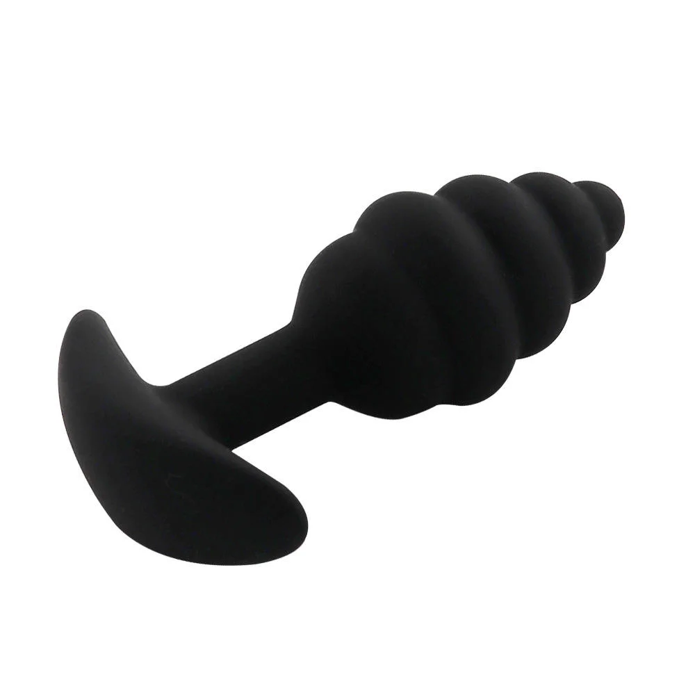 Vaginal Ass Anal Butt- Plug for Male Female, Erotic Sex Rubber Ass Toy Butt-Plug Masturbation Sex Toy, Screw Pussy Ass Plug