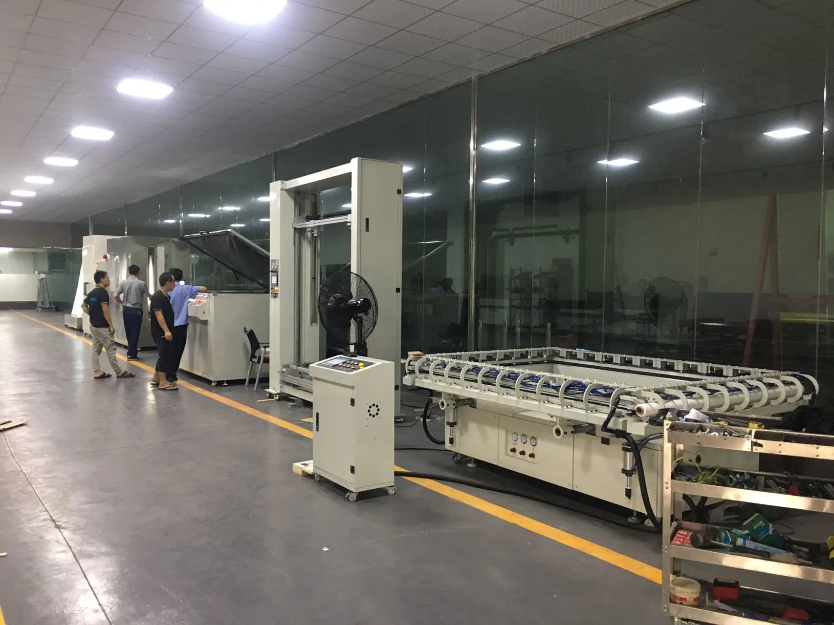 Glass Horizontal Silk Screen Ancillary Silk Screen Stencil Drying Machine