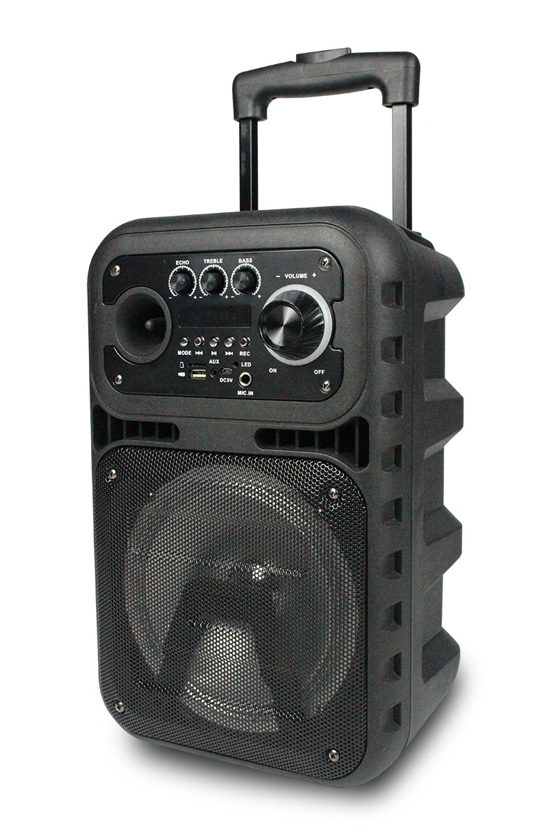 корпус динамика звука 8-дюймовый портативный активный DJ караоке радио FM тележка АС Bluetooth