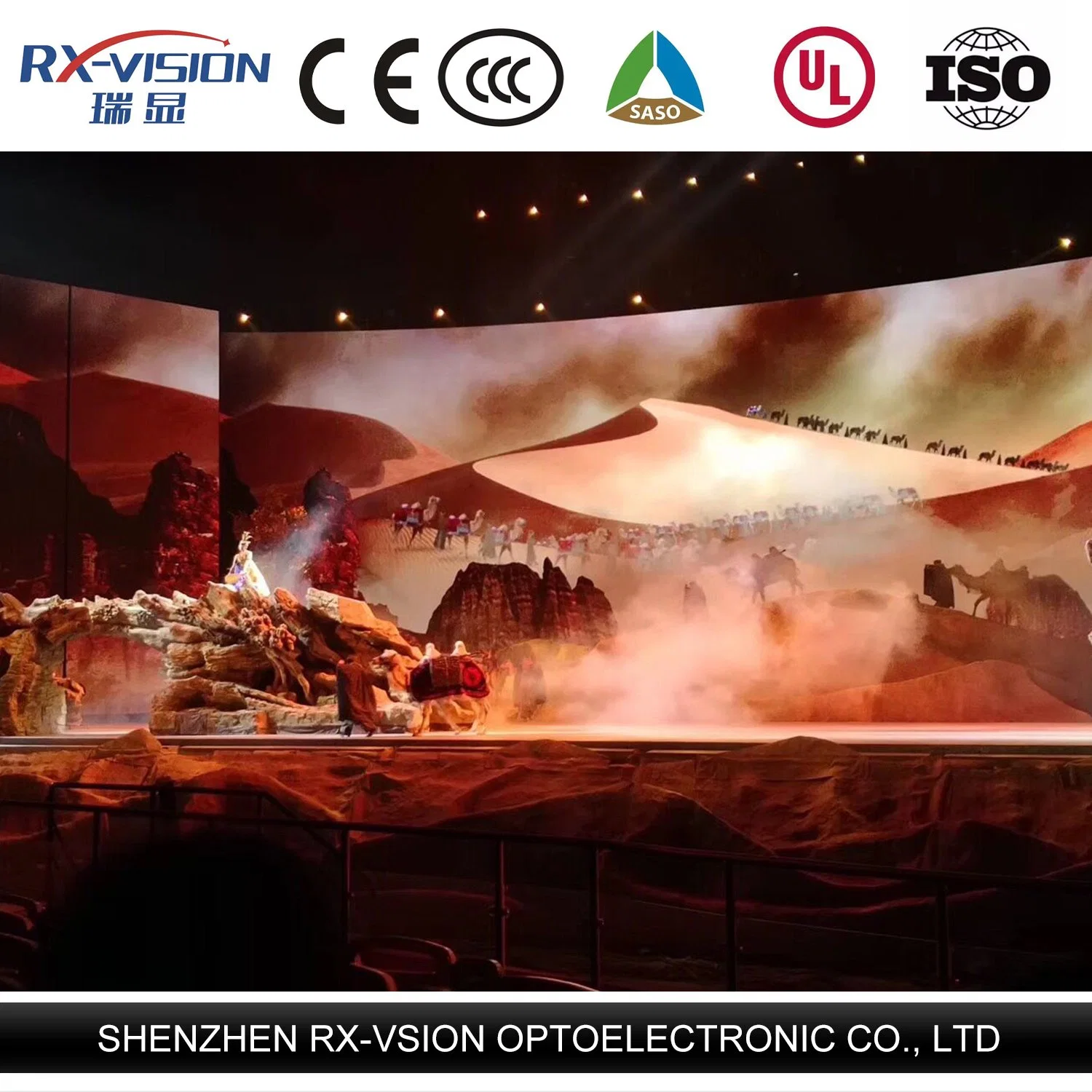 P3.91 High Resolution Stage Indoor Full Color Die-Casting Aluminum Rental LED Display