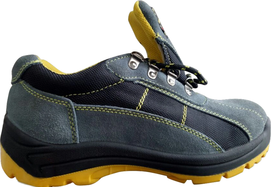 Cheap Price Leather Upper PU Outsole Material Safety Shoe for Men