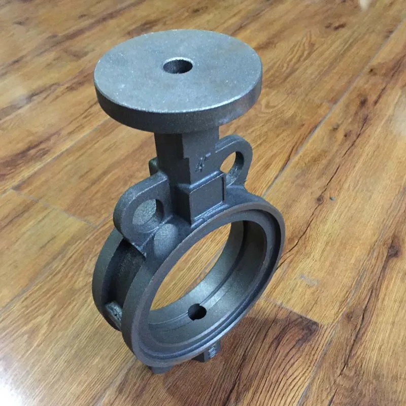 OEM DN50-DN1200 Ductile Iron Bronze Butterfly Valve Body