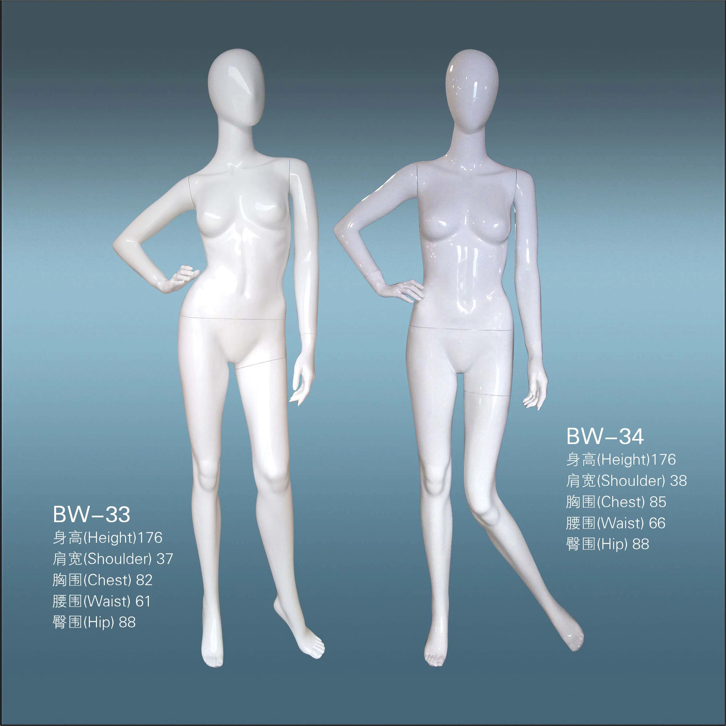 Ganzkörper Weibliche Anzeige Fiberglas Mannequins Modell