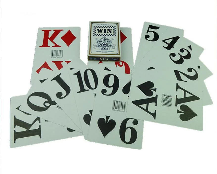 Paper Playing Cards Poker Wholesale/Supplier Printing Customized Playing Cards with Logo
