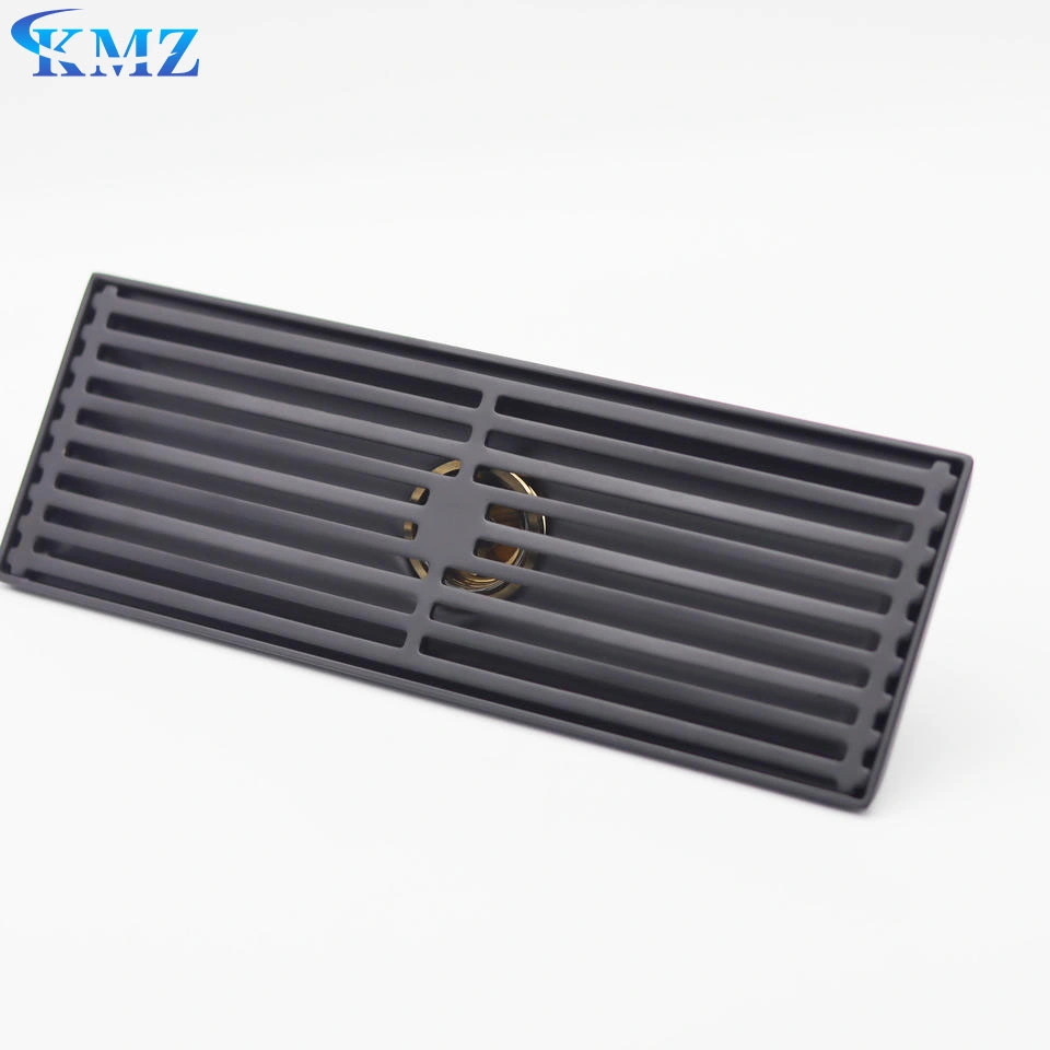 Factory Price Stainless Steel Bathroom Black Floor Waste Grates Drain