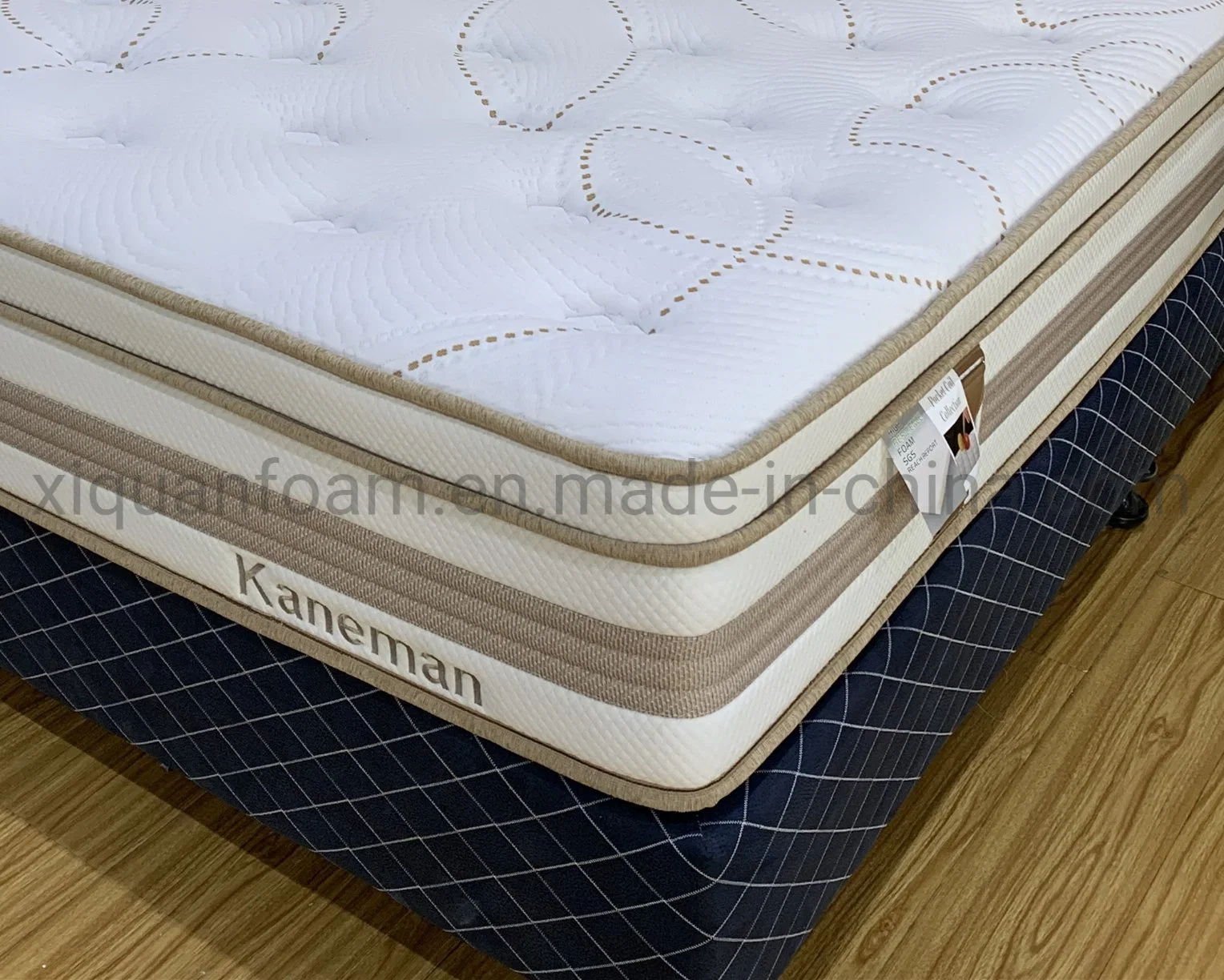 Memory Foam Sprung Mattress Vacuum Pack Mattress in a Box