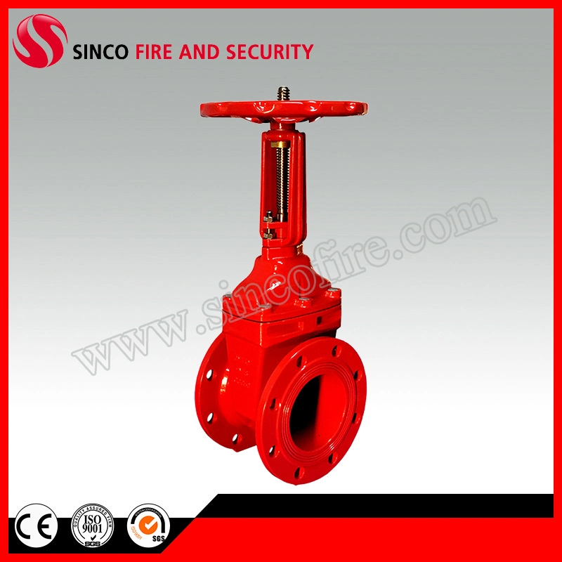 Ductile Cast Iron Flanged Resilient Seat Rising Stem Gate Valve