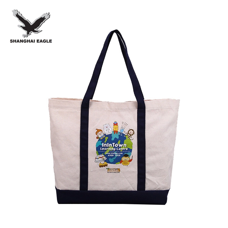 Wholesale/Supplier Supermarket Tote Grocery Shopping Carry Gift Cotton Canvas Bags for Promotion (oekotex certification)