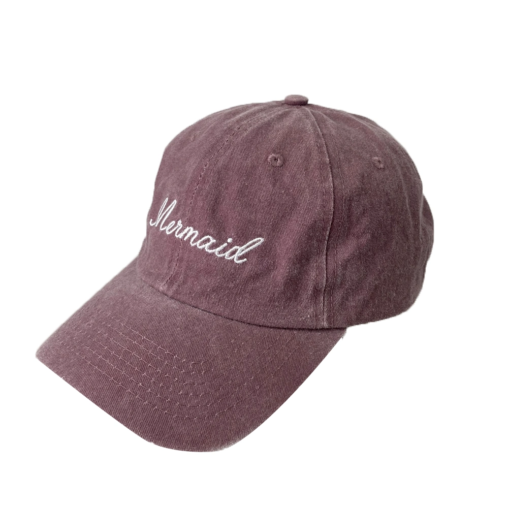 Custom Washed Cotton Sports Hat Embroidery Baseball Cap for Men Women