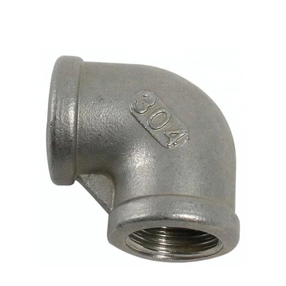 SUS304 SUS316 Stainless Steel Metal Precision Lost Wax Casting Elbow