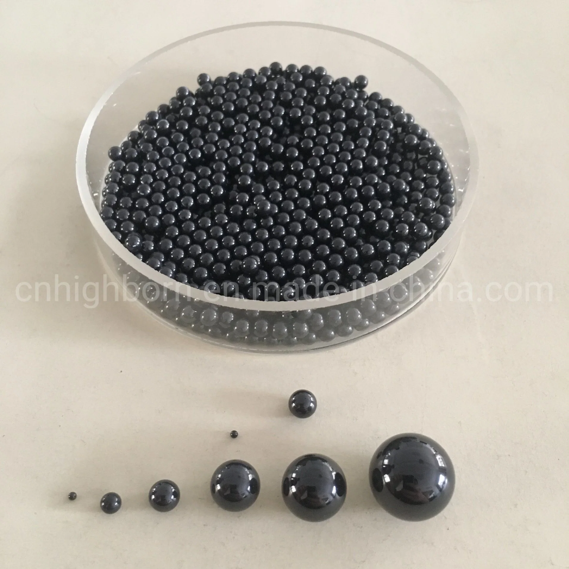 High Precision Wear Resistance Polishing Black G5 G10 Silicon Nitride Ceramic Bearing Ball in Stock