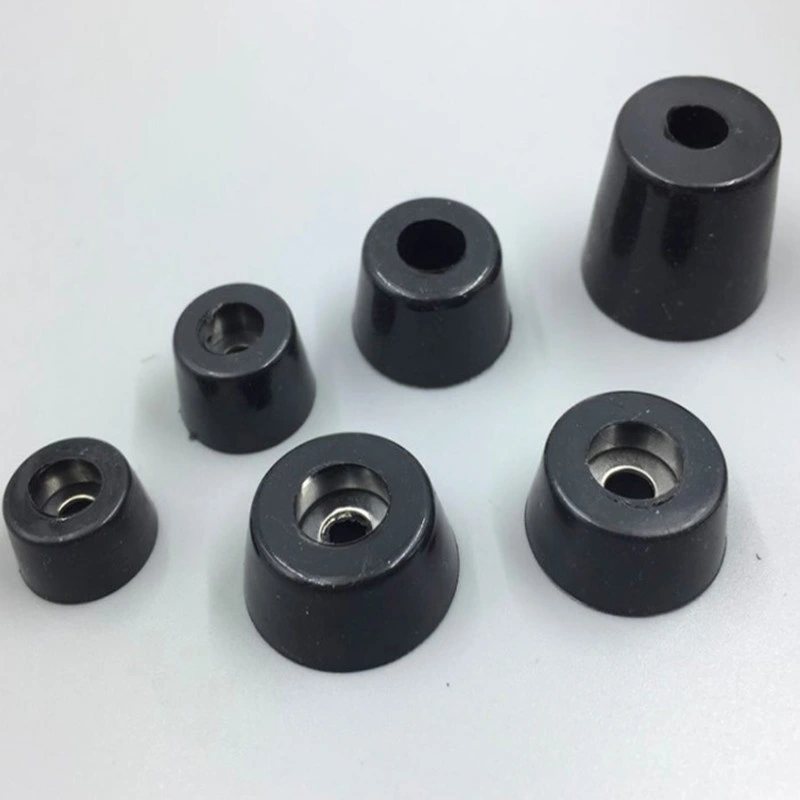 Round Thermoplastic Rubber Feet, Rubber Bumper Feet, Anti-Vibration Round Rubber Bumper Feet