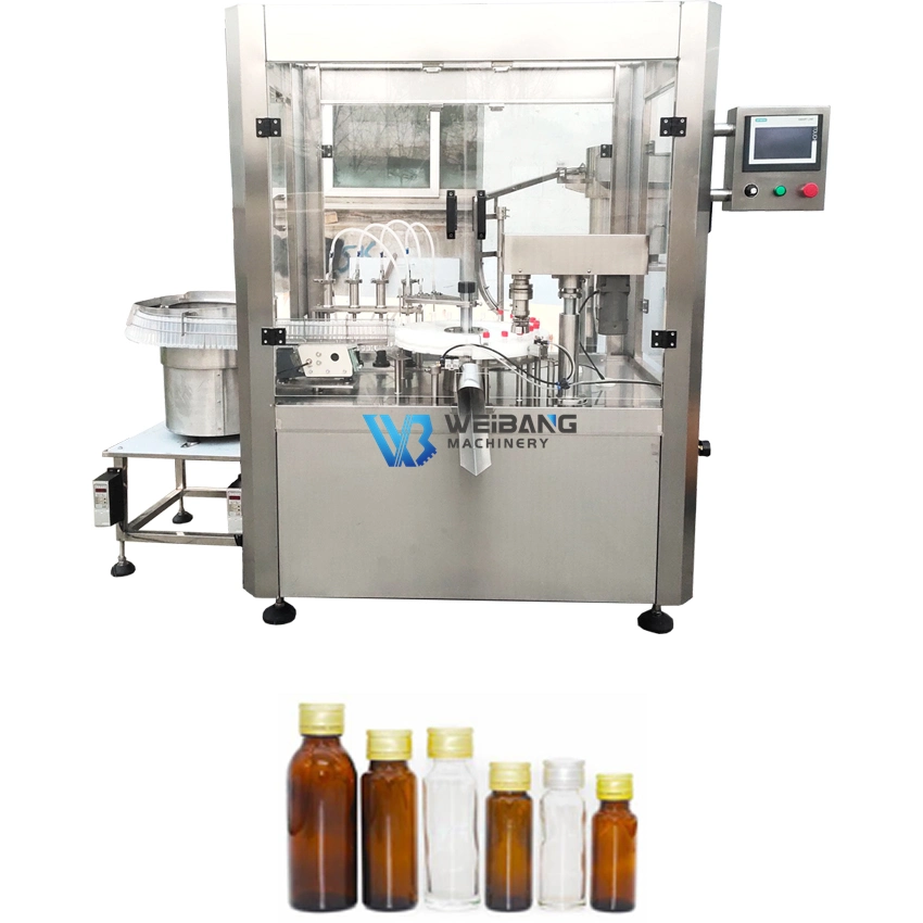 Automatic Oral Liquid Filling and Capping Machine