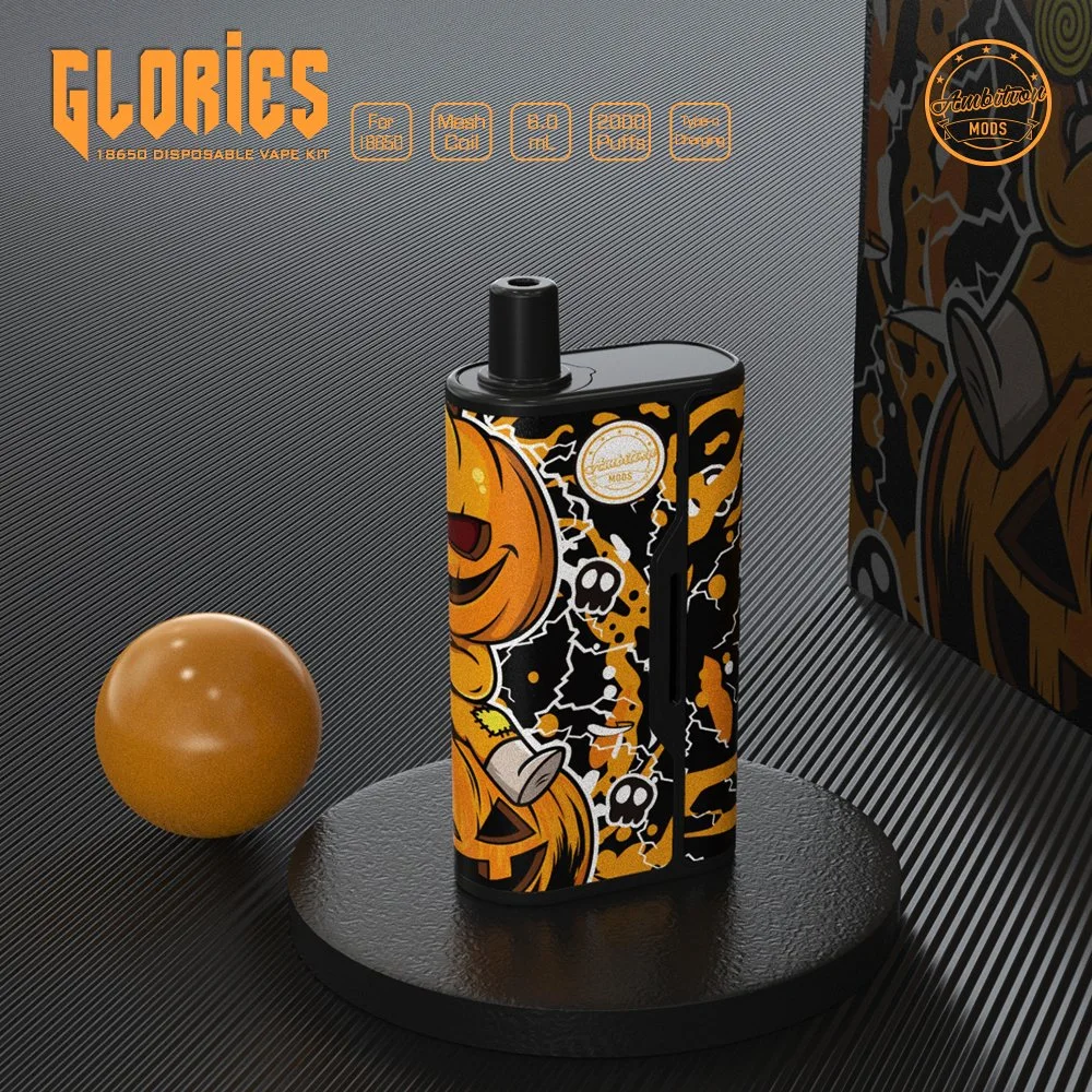 Magnectic Connection Ambition Mods Glories 18650 Disposable Vape Battery