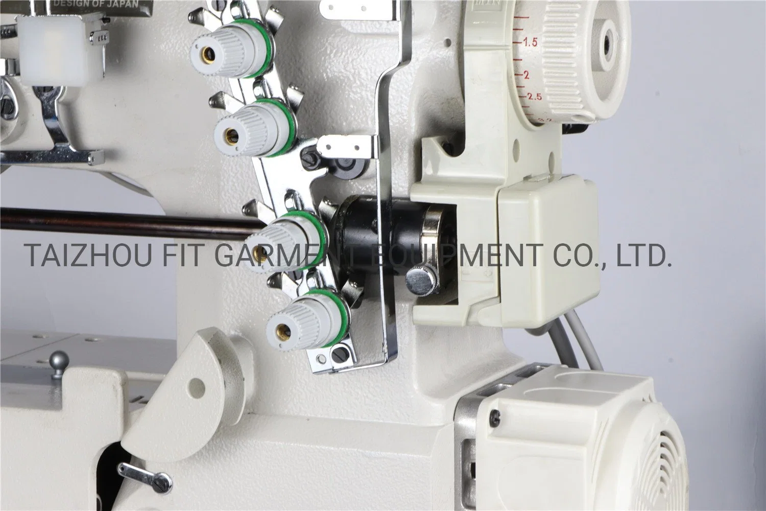 Direct Drive Flat Bed with Elastic Device Industrial Sewing Machine (FIT 500D-05CB)