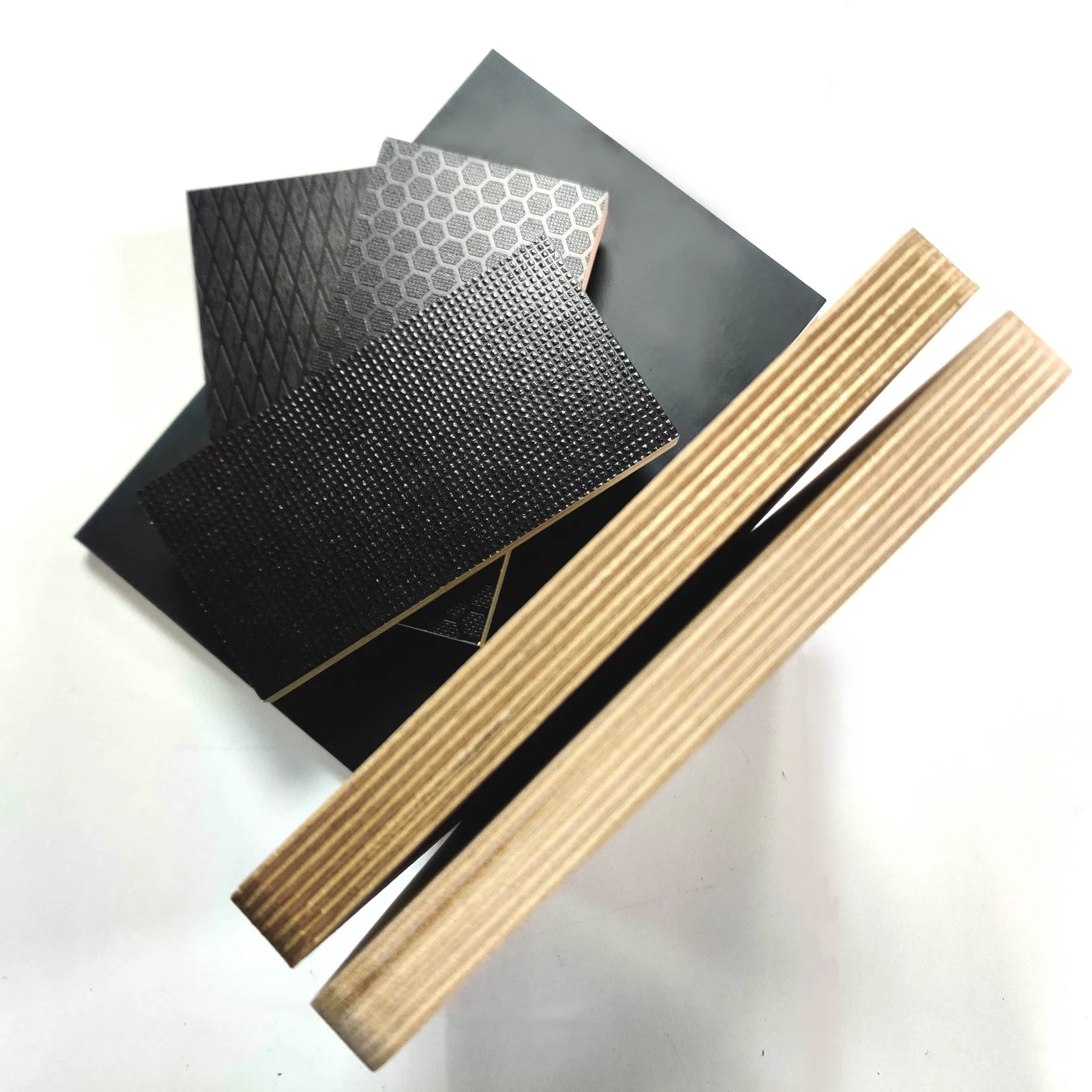 100% Birch Black Film Faced Plywood 1220X2440mm Shuttering Plywood Board