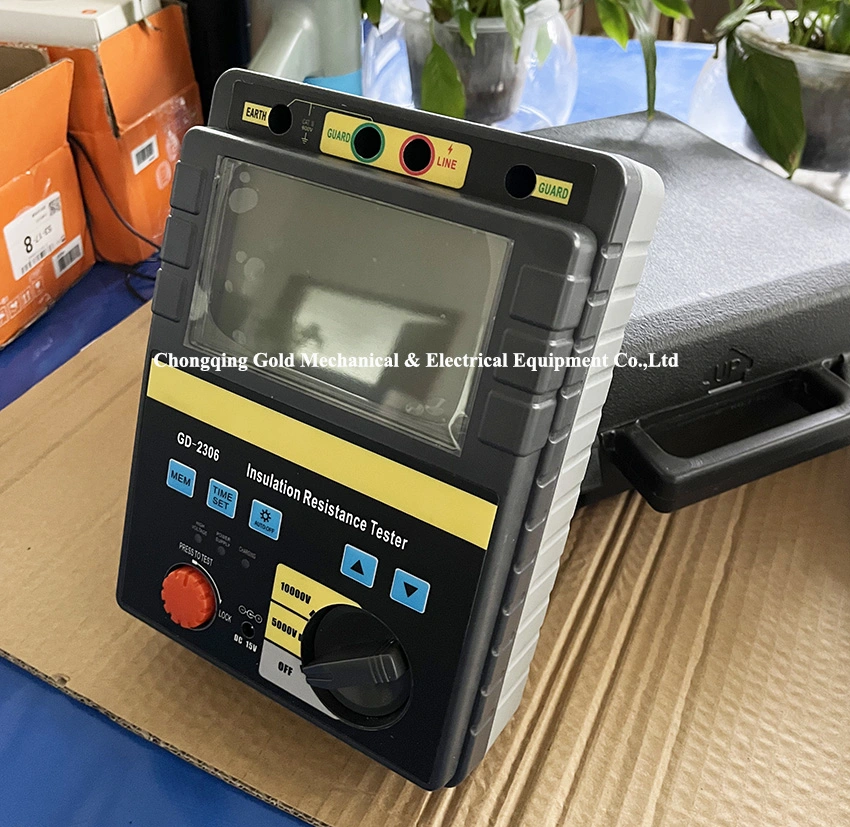 5kv Digital High Voltage Insulation Resistance Tester Megger High Voltage Megohm Meter