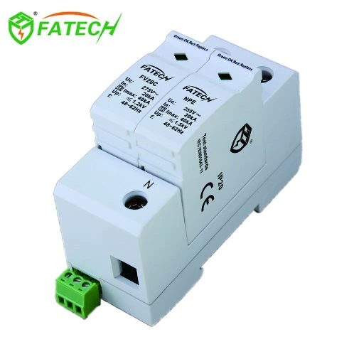 china manufacturer earth pit electric lightning surge protector spd with remote control contact