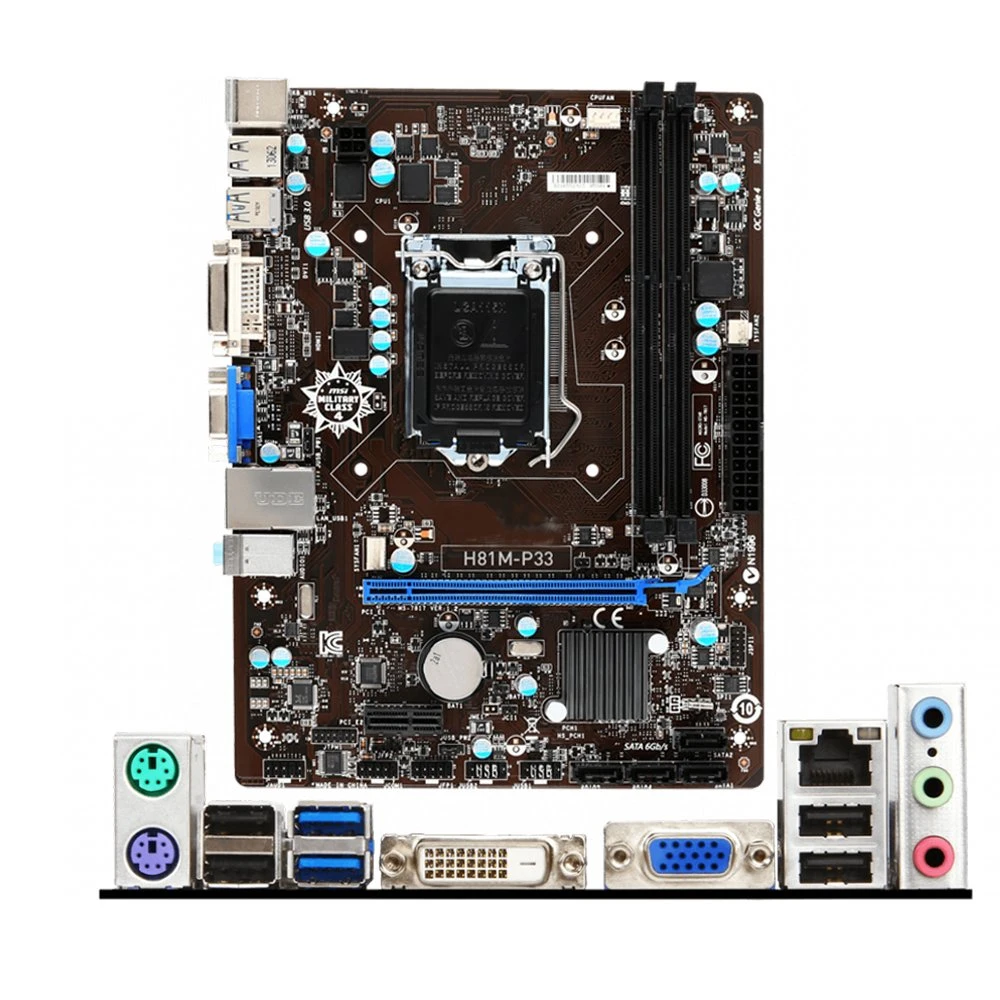 Factory Motherboard G41 Sockel G41-G40L G31-775 G31-G945 775 Gaming Motherboard mit Chipsatz 775 Sockel, 2*DDR3 4 SATA und 4USB