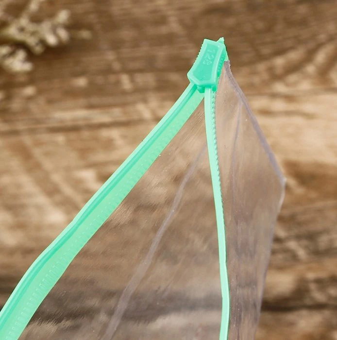 Custom Logo Plastic Stationery Bags Waterproof Transparent PVC Cosmetic Bag with Zipper